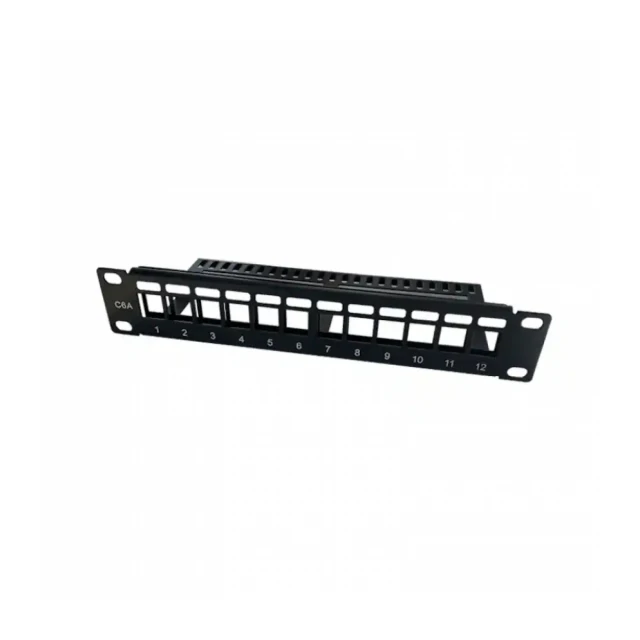 1U/10 Patch panel Ansec prazan