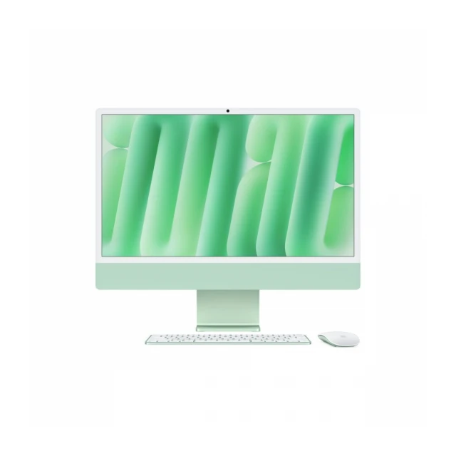 24-inčni iMac M4 sa 10-jezgarnim CPU-om, 10-jezgarnim GPU-om, 16GB objedinjene memorije i 256GB SSD - Green