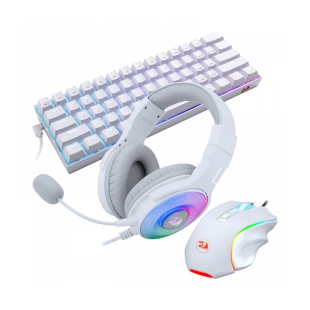 3 in 1 Combo S129W Keyboard, Mouse and Headphones