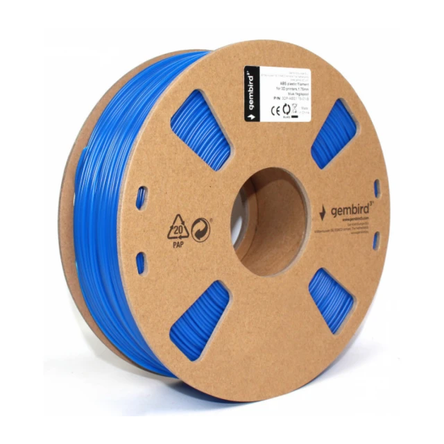 3DP-ABS1.75-01-B ABS Filament za 3D stampac 1.75mm, kotur 1KG BLUE