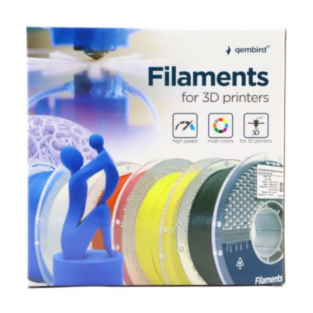 3DP-ABS1.75HY-01-B ABS filament velike brzine za 3D stampac 1.75mm, kotur 1KG BLUE
