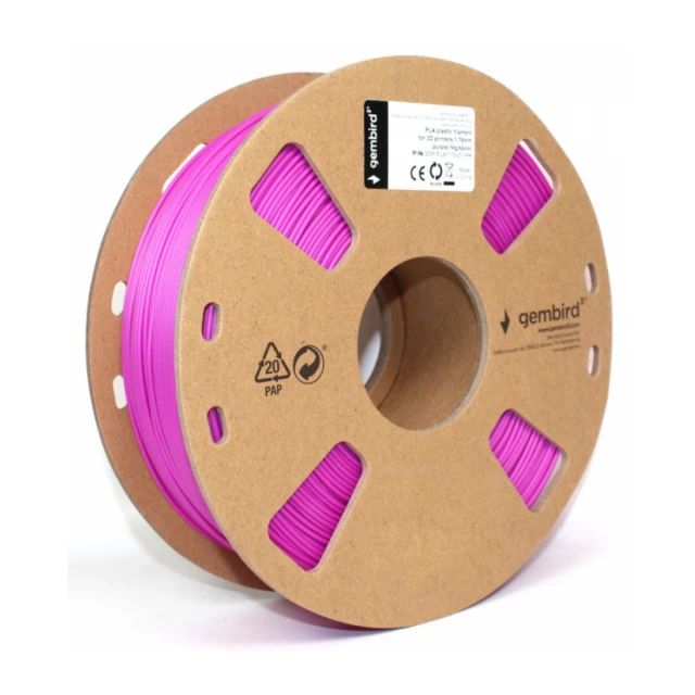 3DP-PLA1.75-01-PR PLA Filament za 3D stampac 1,75mm kotur 1KG PURPLE