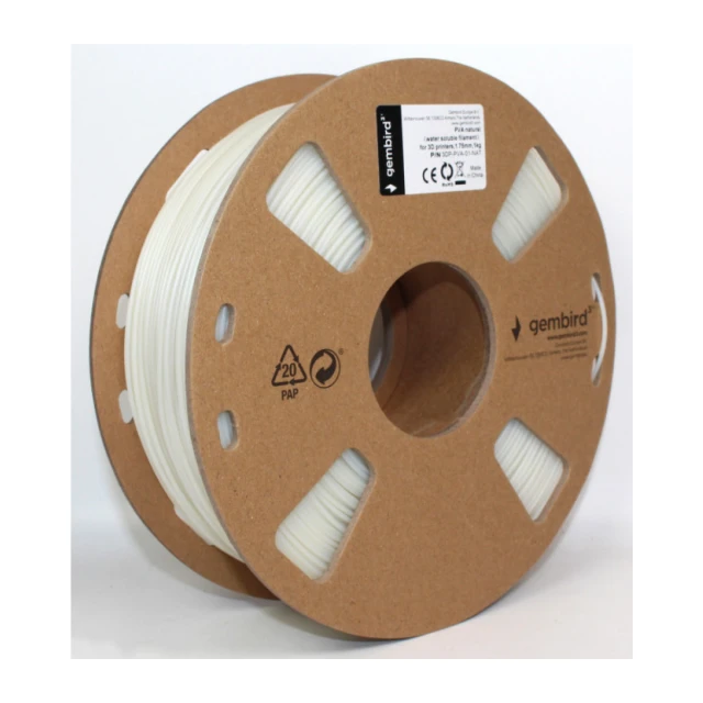 3DP-PVA-01-NAT PVA Filament za 3D stampac 1.75mm, kotur 1KG (filament rastvorljiv u vodi) NATURAL