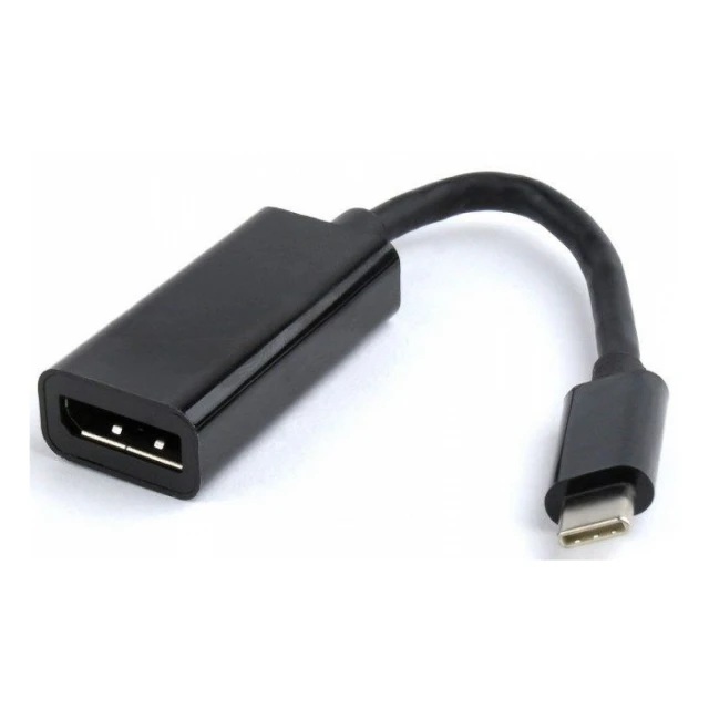 A-CM-DPF-01 Gembird USB-C to DisplayPort adapter, black A