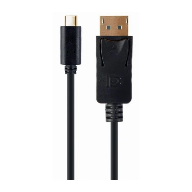 A-CM-DPM-01 Gembird USB-C to DisplayPort-male adapter, 4K 60 Hz, 2 m, black A