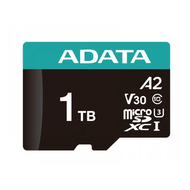 A-DATA Memorijska kartica UHS-I U3 MicroSDXC 1TB V30S + adapter AUSDX1TUI3V30SA2-RA1 