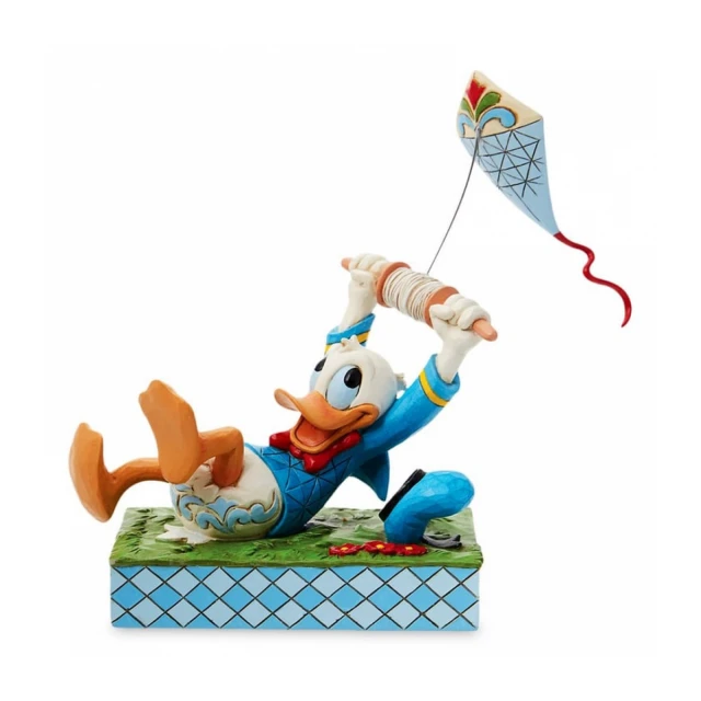 A Flying Duck (Donald Flying a Kite Figurine)