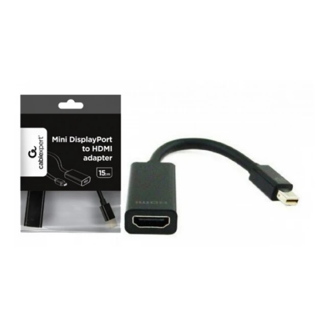 A-mDPM-HDMIF-02 Gembird Mini DisplayPort v.1.2 to HDMI adapter cable, black