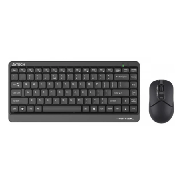 A4-FG1112 A4Tech Fstyler Bezicna tastatura YU-LAYOUT + bezicni mis USB, Grey