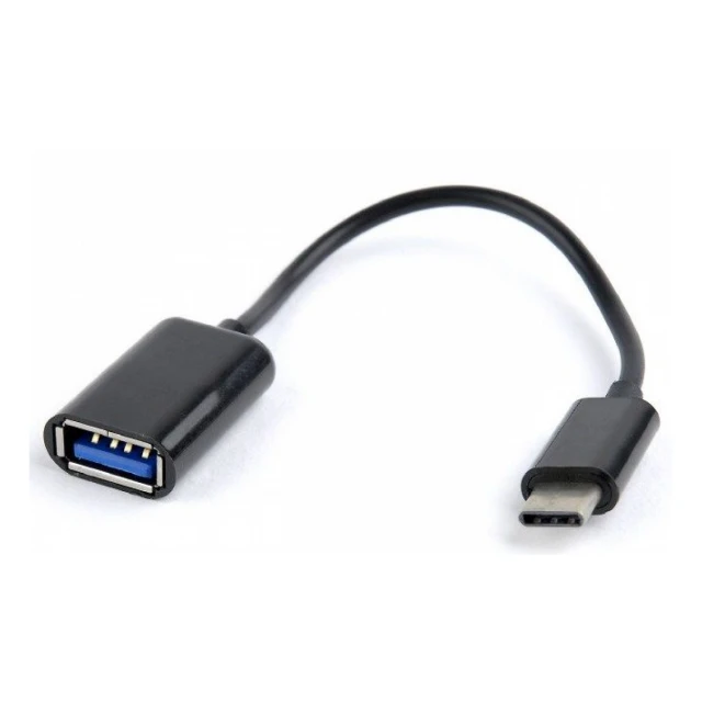 AB-OTG-CMAF2-01 Gembird USB 2.0 OTG Type-C adapter cable (CM/AF), blister