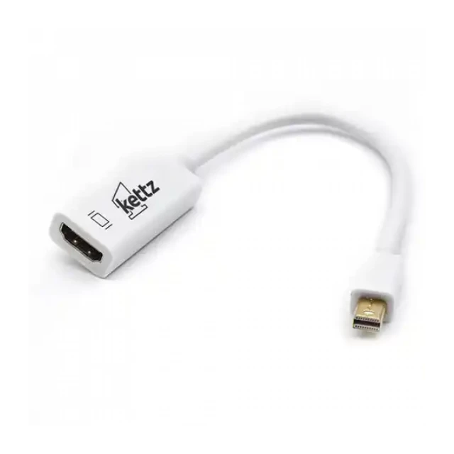 Adapter konverter Mini Displayport - HDMI M/F MDP2H-K10 Kettz 1080p