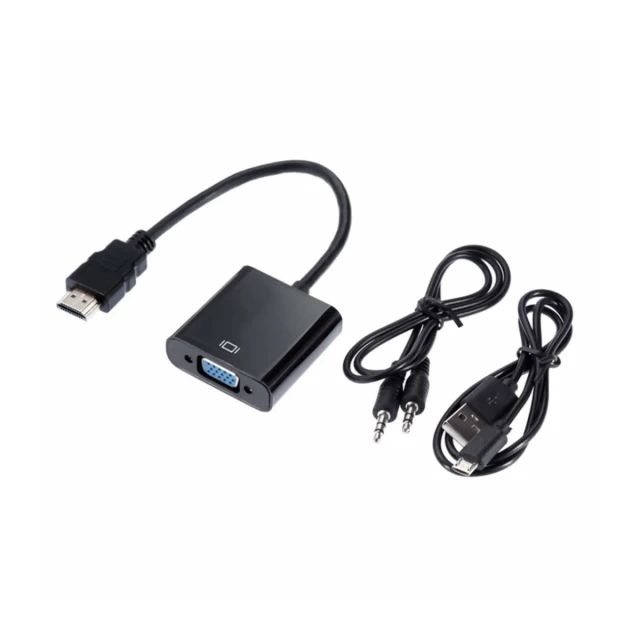 Adapter konverter VGA-HDMI+Audio Linkom M/Ž