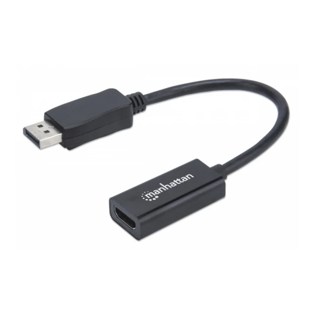 Adapter Manhattan 151634 DisplayPort/M - HDMI/F 1080p Crni