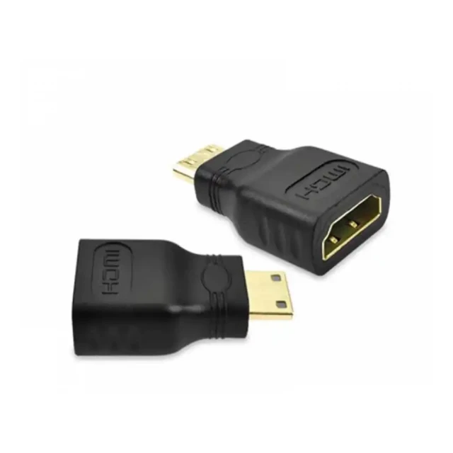 Adapter Mini HDMI-HDMI M/F E-Green crni