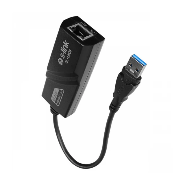 Adapter S-link SL-U603 USB 3.0 na LAN 10/100/1000Mbps