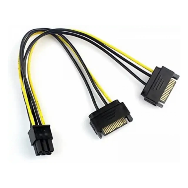 Adapter za napajanje VGA (6-pin) -2 x Sata