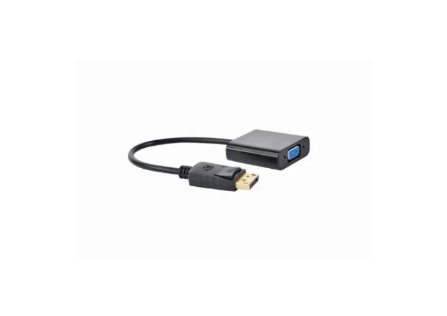 Adapter GEMBIRD DisplayPort na VGA Black A-DPM-VGAF-02