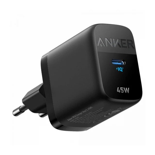 Anker punjač 45W Type C  crna