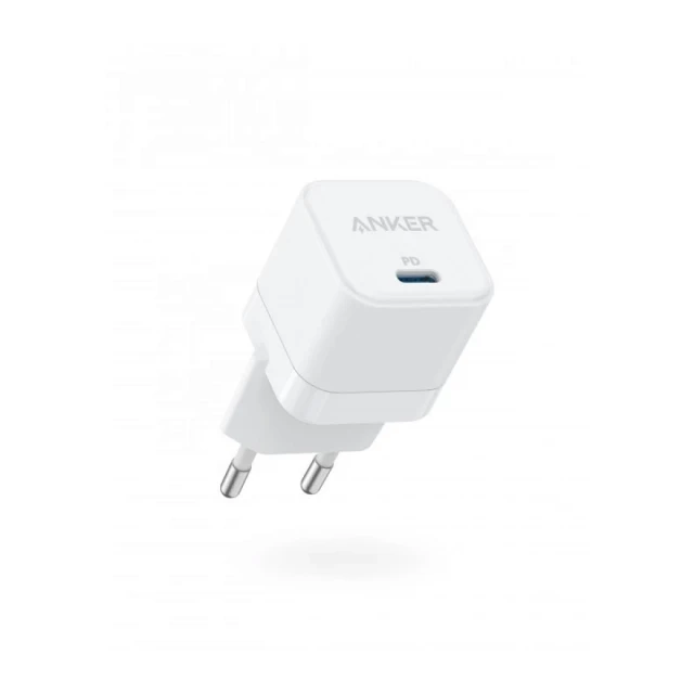 Anker punjač Type C -Power Port III 20W Cube bela