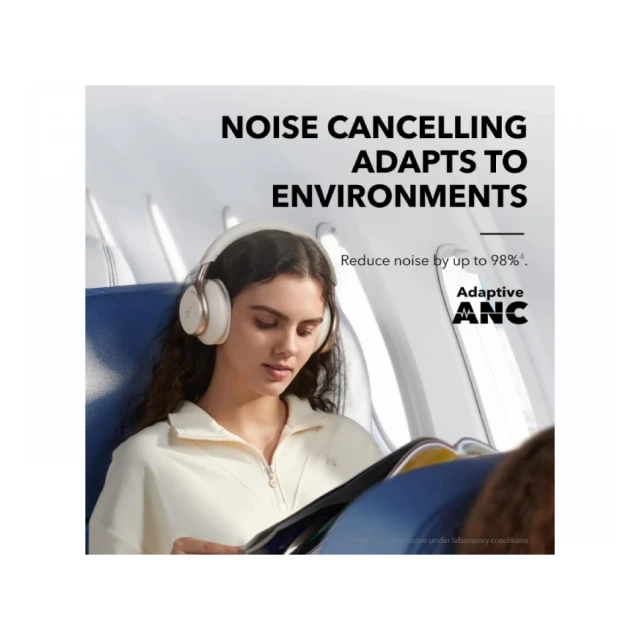 ANKER Soundcore Space One ANC BT slušalice bele 