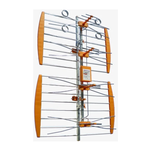 Antena TV panel V3.1, Spoljna sa pojacalom, 17-32db, Alu, UHF/VHF/DVB-T2 FO-KES