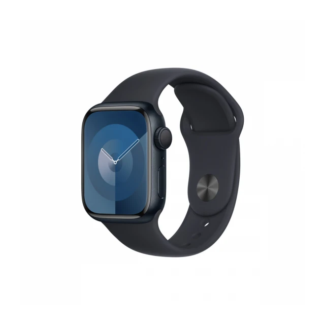 Apple Watch S9 GPS 41mm Midnight with Midnight Sport Band - M/L