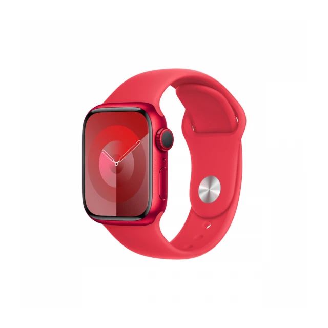 Apple Watch S9 GPS 41mm RED with RED Sport Band - S/M