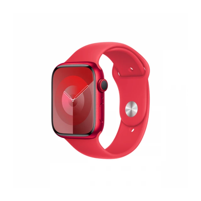 Apple Watch S9 GPS 45mm RED with RED Sport Band - S/M