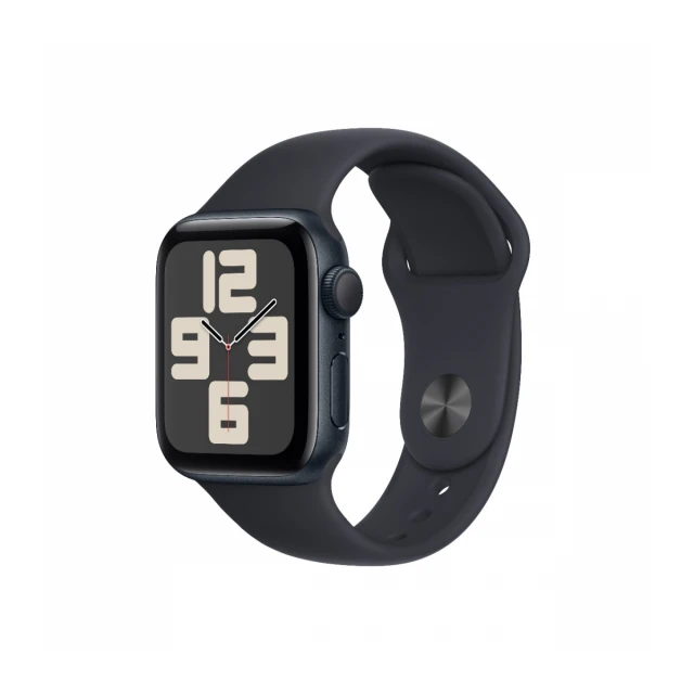 Apple Watch SE GPS 40mm Midnight with Midnight Sport Band - M/L