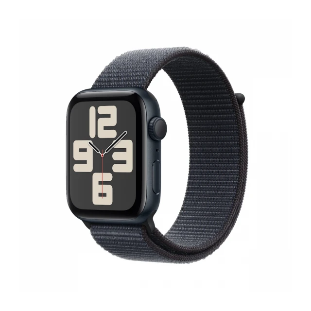 Apple Watch SE GPS 40mm Midnight Aluminium Case with Ink Sport Loop