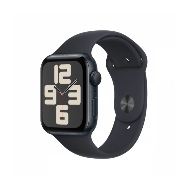 Apple Watch SE GPS 44mm Midnight with Midnight Sport Band - M/L