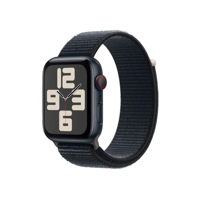 Apple Watch SE GPS 44mm Midnight with Midnight Sport Loop