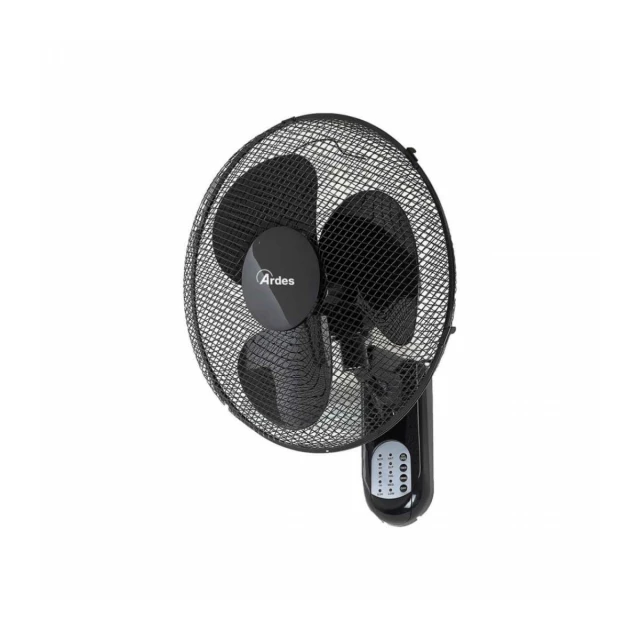 ARDES 5W40R ZIDNI VENTILATOR 50W SA DALJINSKIM UPRAVLJAČEM I TAJMEROM CRNI