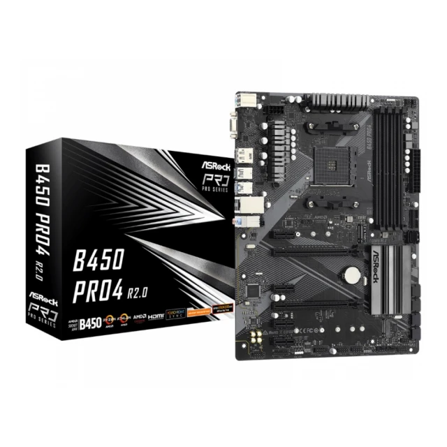 ASROCK B450 PRO4 R2.0 matična ploča