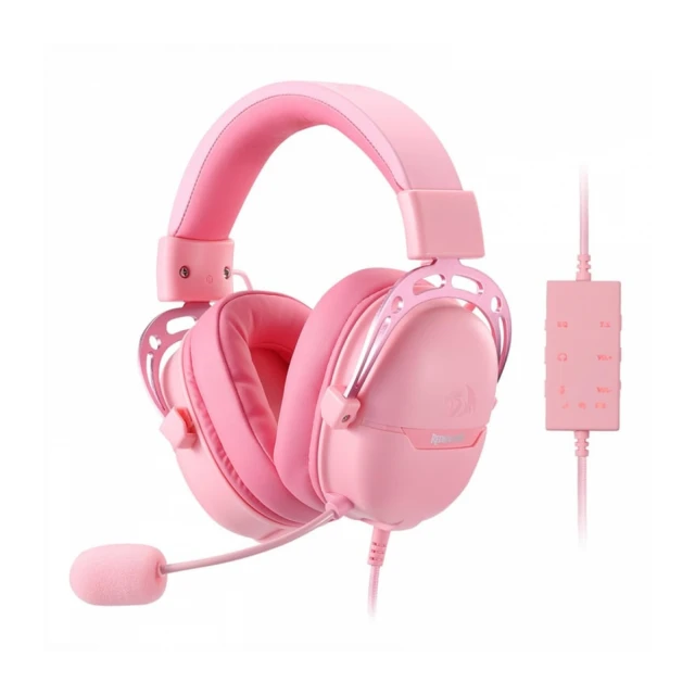 Aurora Wired Headset Pink