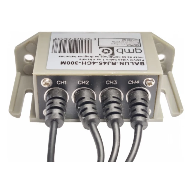 BALUN RJ45-4CH-300M Gembird balun za 4 kamere (AHD/CVI/TVI) do 5 megapiksela cena za komad