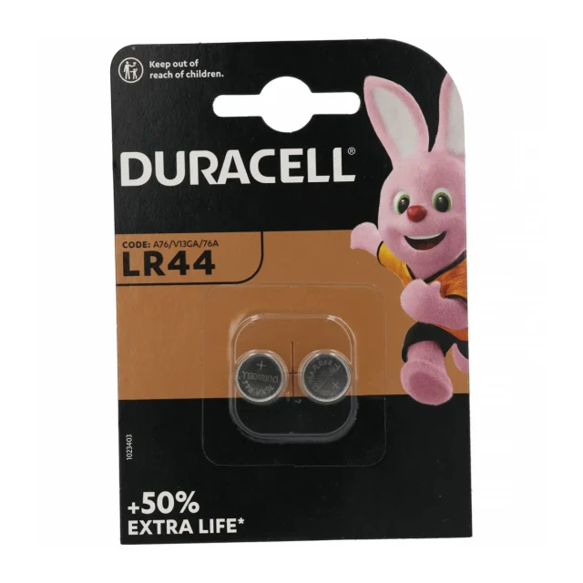 Baterija Duracell Alkalna LR44