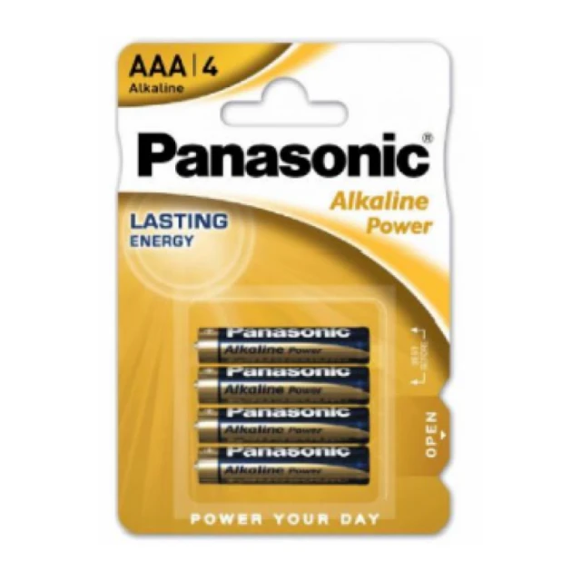 Baterija Panasonic LR03-4-PA alkalna