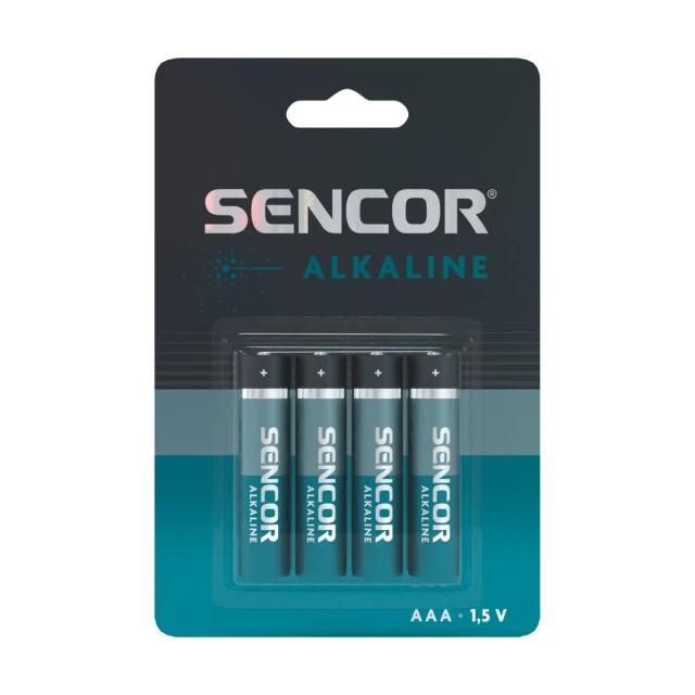 Baterija Sencor LR03 AAA 4BP Alkalna 1/4