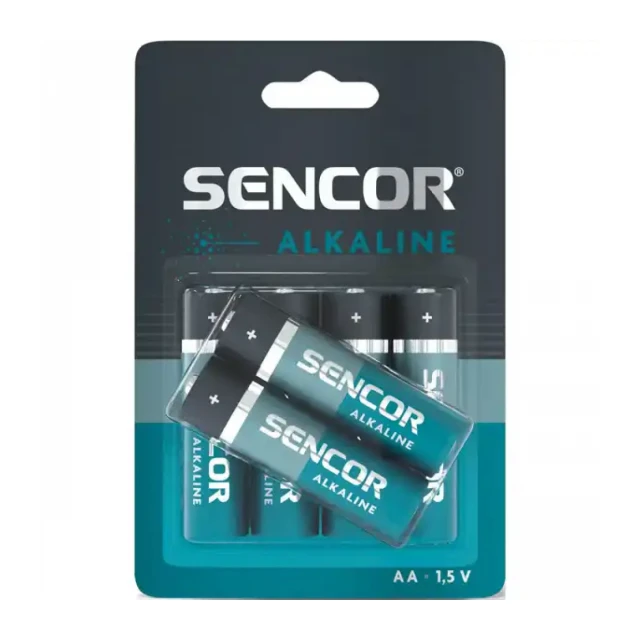 Baterija Sencor LR06 AA 4+2BP Alkalne 1/6