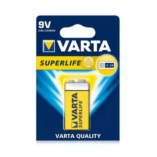 Baterija Varta 6F22 Superlife 9V, nepunjiva