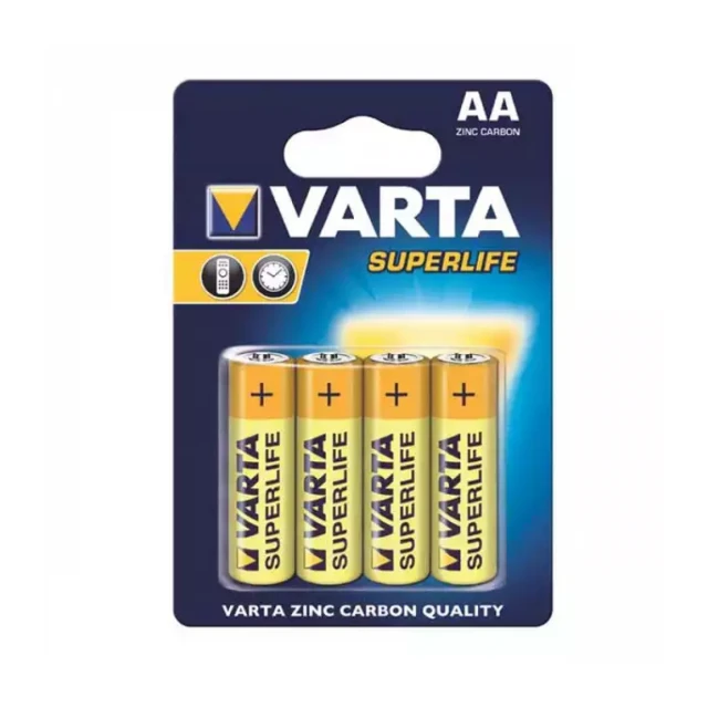 Baterija Varta LR6 Superlife AA, nepunjiva 1/4