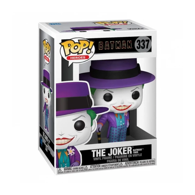 Batman (1989) POP! Vinyl - Joker w/Hat w/Chase