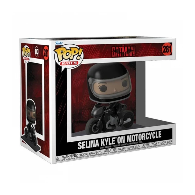 Batman POP! Rides DLX - Selina On Motorcycle