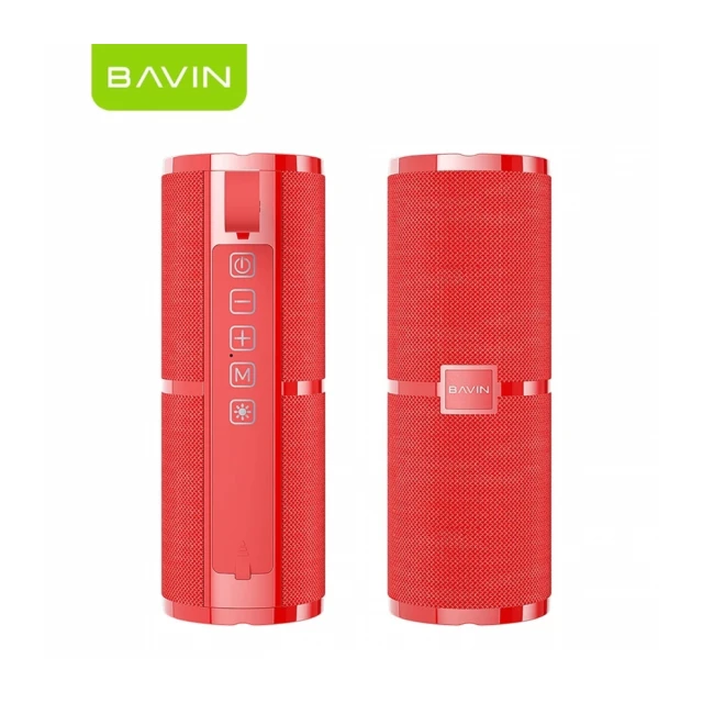 Bavin bluetooth zvučnik 8W crvena