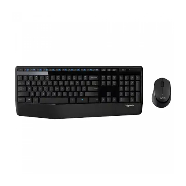 Bežična tastatura i miš Logitech MK345 Crna