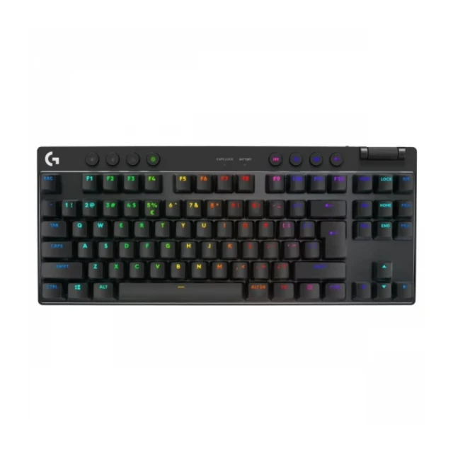 Bežična tastatura Logitech G PRO X TKL Lightspeed Tactile US crna