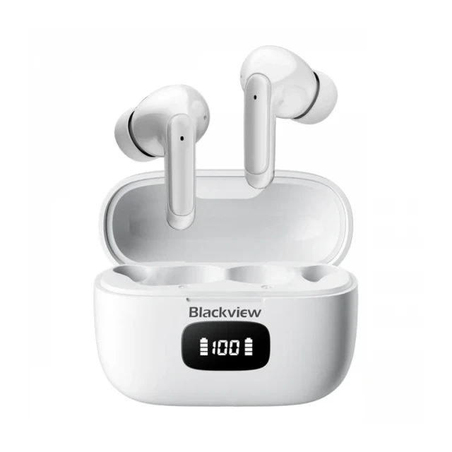 Bežične slušalice Blackview AirBuds 8 Arctic White/ANC/BT 5.3/Type-C/IPX7(slušlice)