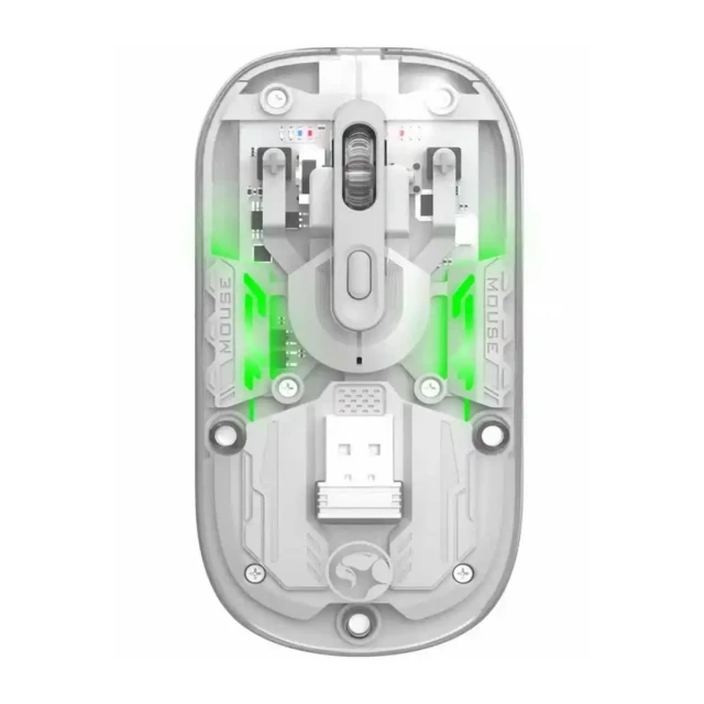 Bežični gaming miš Marvo Prism M808W Transparent