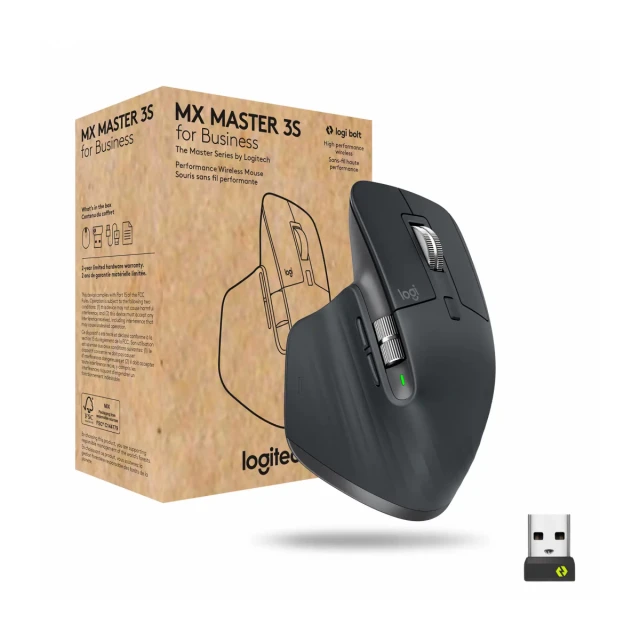 Bežični miš Logitech MX Master 3S for Business 8000dpi, graphite